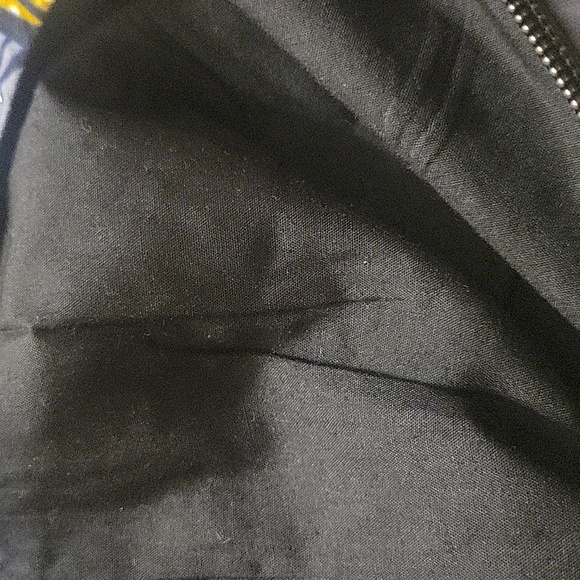 Custom-made Cold Shoulder Rhinestone Decor Multi- Color Patterned Peplum Top - Picture 14 of 14